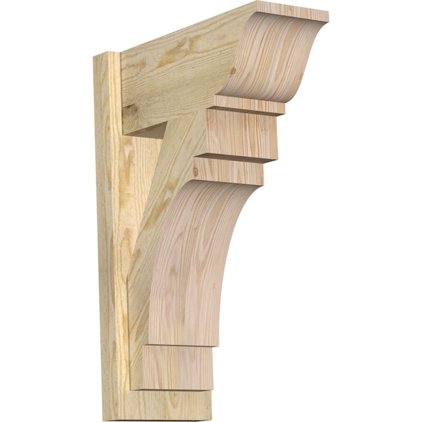 Ekena Millwork Merced Rough Sawn Traditional Outlooker, Douglas Fir, 8"W x 18"D x 26"H OUT08X18X26MRC01RDF - main